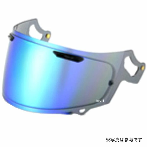 ミラーシールド Arai VAS-Z ライトスモーク/チタンオレンジ