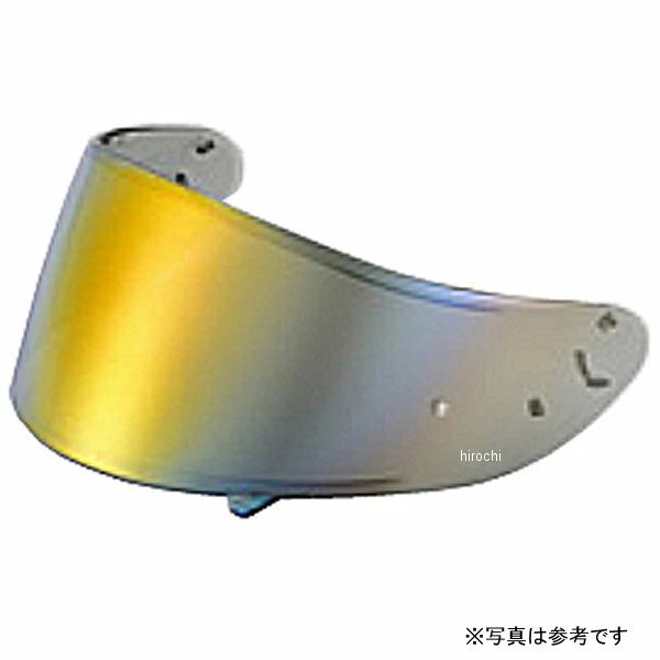 ミラーシールド SHOEI CNS-3C PINLOCK ダークスモーク/チタンゴールド