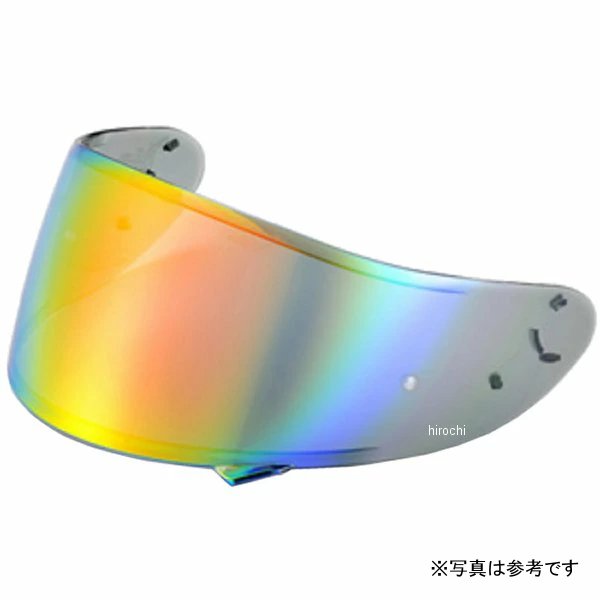ミラーシールド SHOEI CNS-3C PINLOCK ダークスモーク/チタンレッド
