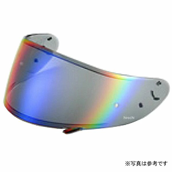 ミラーシールド SHOEI CNS-3C PINLOCK メロースモーク/チタンブルー