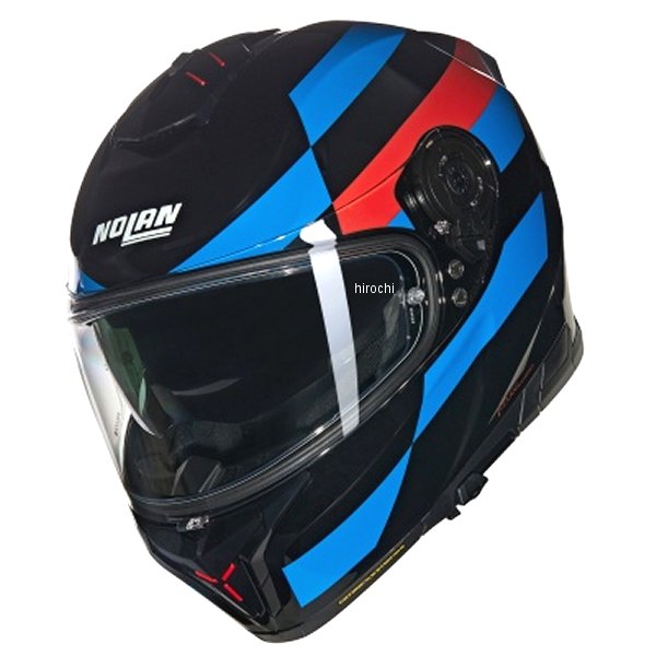 フルフェイスヘルメット N808 ALFIERE 黒/青/赤 347 Mサイズ