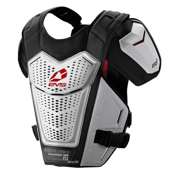 EVV038 REVO5 チェストプロテクター 白 S-Mサイズ