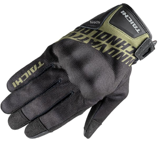 RST437  アーバン エアー グローブ 黒/カーキ XXLサイズ