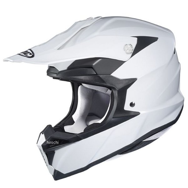 HJH176  オフロードヘルメット i50 ソリッド 白 Lサイズ
