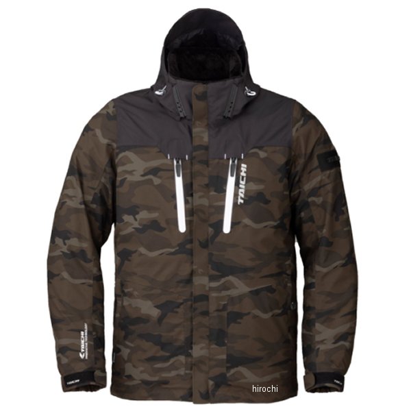 秋冬モデル モトレック ウインターパーカ 黒/カモ 4XLサイズ