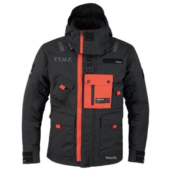 秋冬モデル モンスター オールシーズンパーカ 黒/オレンジ Lサイズ