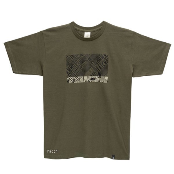 RSU095 BOX ZEBRA Tシャツ アーミーグリーン Mサイズ