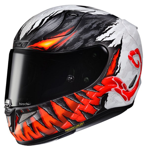 HJH217  フルフェイスヘルメット MARVEL RPHA11 アンチヴェノム XLサイズ