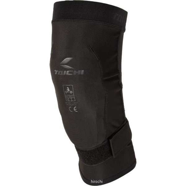 TRV087  RSTaichi ステルス CE ニーガード スリム 黒 Mサイズ