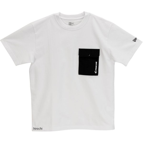 秋冬モデル S/S コットンポケットTシャツ 白 Lサイズ