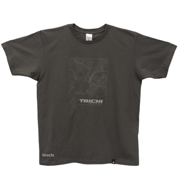 RSU100 MAP Tシャツ チャコール Mサイズ
