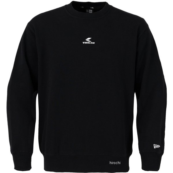 NEU010  秋冬モデル スウェット クルーネック 黒 Lサイズ