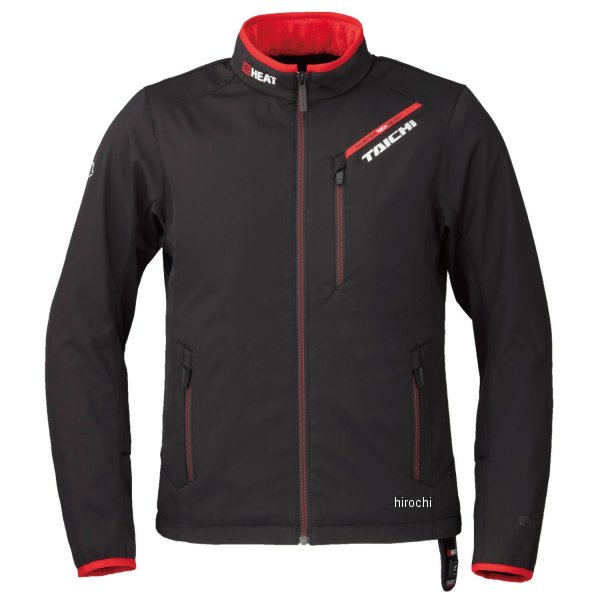秋冬モデル e-HEAT インナージャケット 黒/赤 Sサイズ
