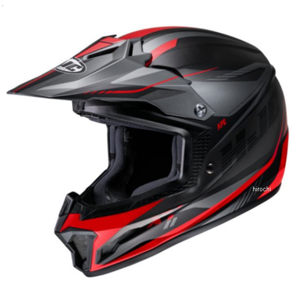 オフロードヘルメット CL-XY2 ドリフト ブラック/レッド ユース用 Mサイズ