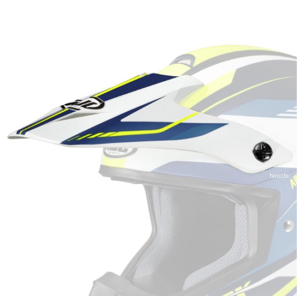 バイザー CS-MX2 ドリフト ブルー/蛍光イエロー