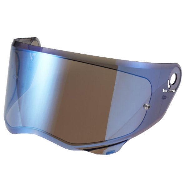 V10用ピンロックミラーシールド ブルー