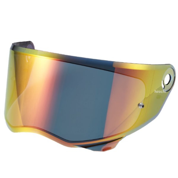 V10用ピンロックミラーシールド レッド