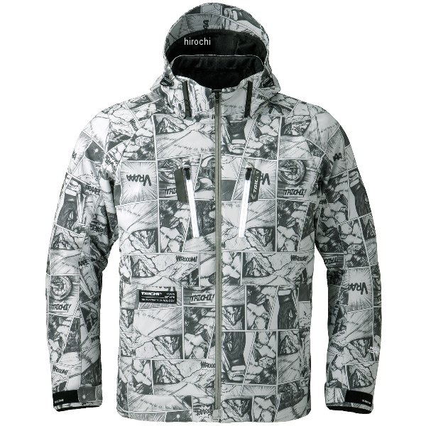 RSJ730  秋冬モデル ソフトシェル オールシーズンパーカ コミックグレー レディース WMサイズ