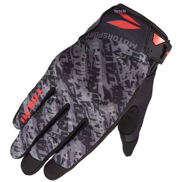 RSTaichi 2025年春夏モデル アーバン エアーグローブ ロゴレッド XXLサイズ