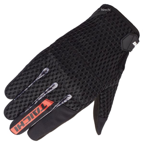 RSTaichi 2025年春夏モデル チャージ エアーグローブ 黒/赤 XXLサイズ