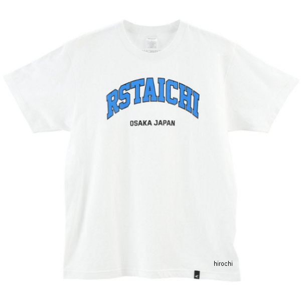 RSTaichi 2025年春夏モデル Tシャツ VARSITY LOGO T-SHIRT 白 Mサイズ