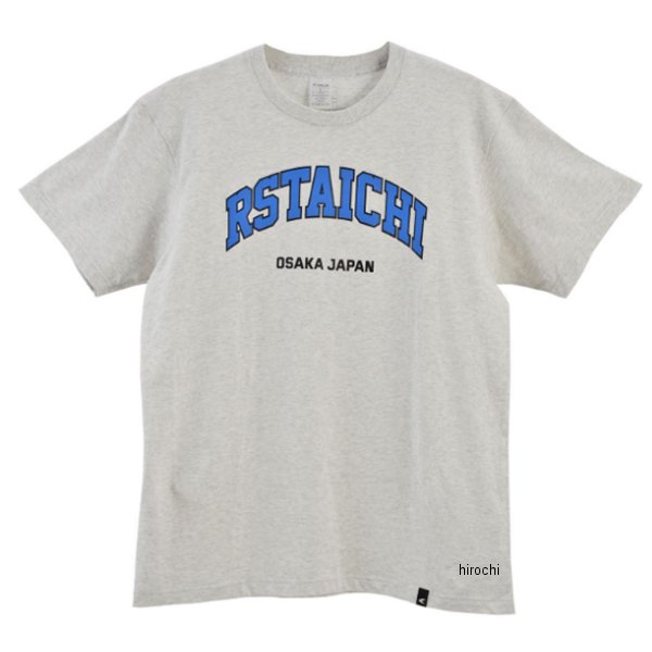 RSTaichi 2025年春夏モデル Tシャツ VARSITY LOGO T-SHIRT ミックスホワイト XLサイズ