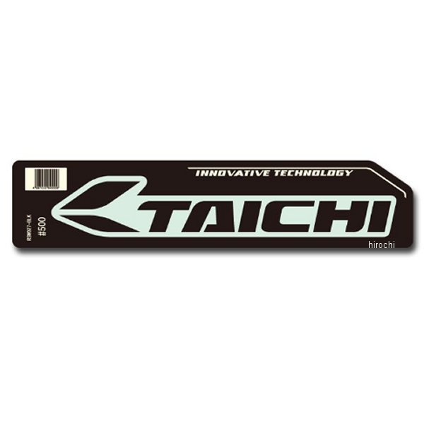 RSW027 TAICHI ロゴステッカー L 黒