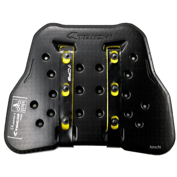 TRV063 TECCELL チェストプロテクター ボタンタイプ 黒/白 メンズサイズ