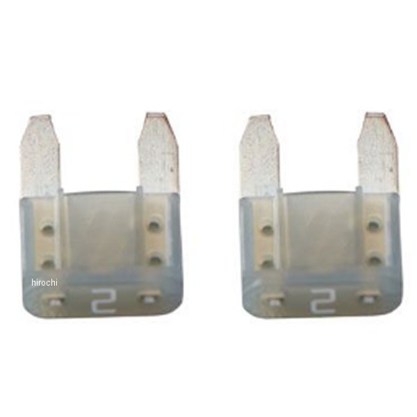 RSP047 e-HEAT補修用 12V車両接続ケーブル用ヒューズ 2A 2個セット