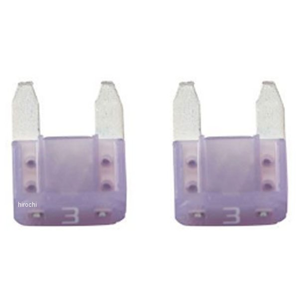 RSP048 e-HEAT補修用 12V車両接続ケーブル用ヒューズ 3A 2個セット