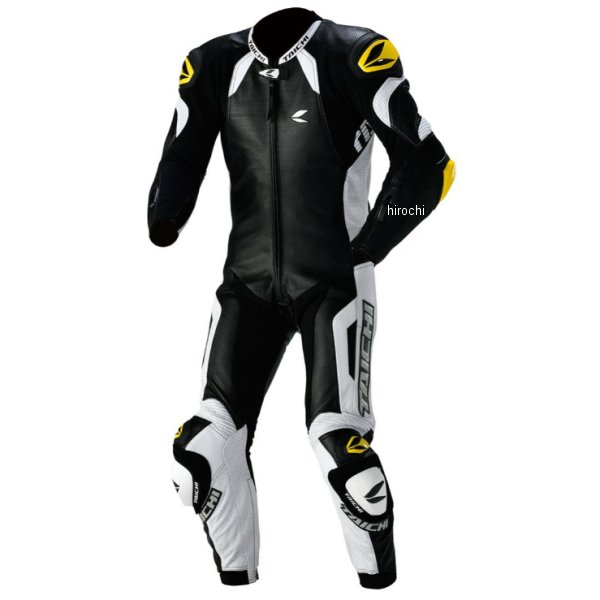 NXL108  レーシングスーツ GP-EVO. R108 RACING SUIT 黒/白 MRサイズ