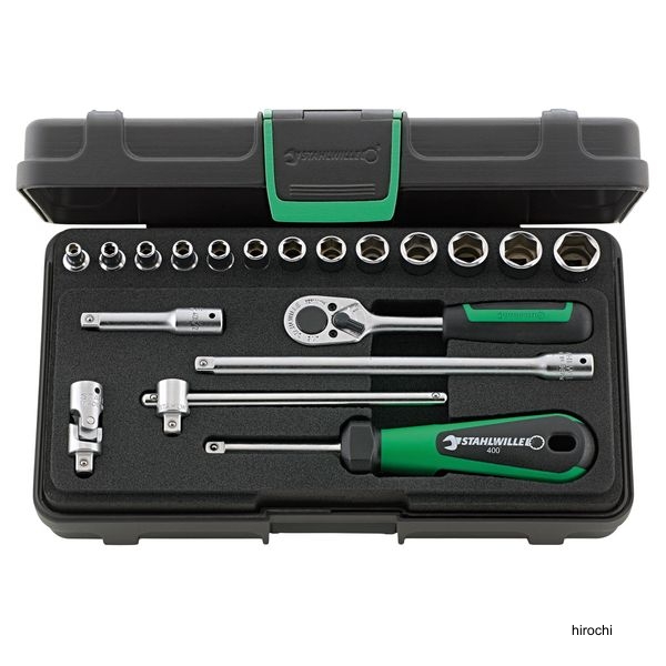 STAHLWILLE 19点組 1/4SQ  ソケットレンチセット