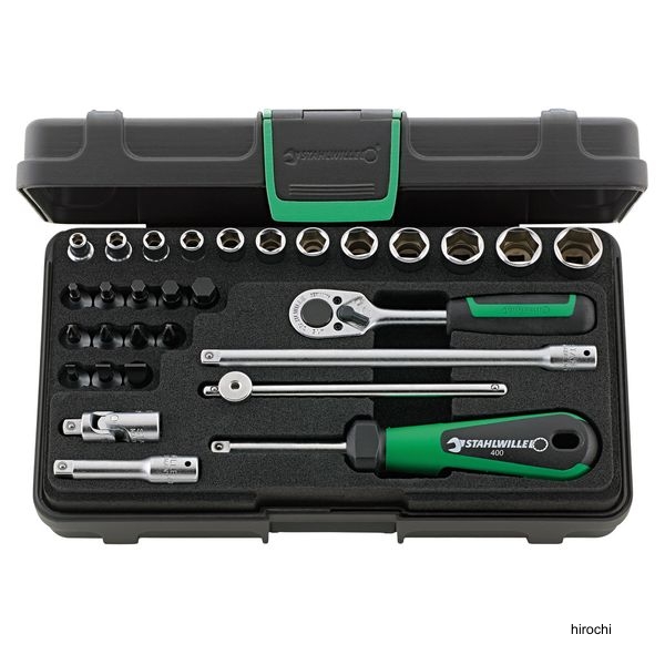 STAHLWILLE 30点組 1/4SQ ソケットレンチセット