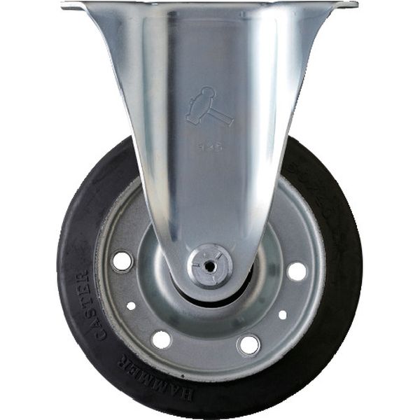 400SRRB150  固定式ゴム車輪(ローラーベアリング)150mm