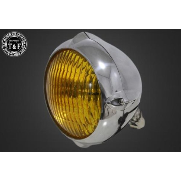 5.75in ビンテージライト(ポリッシュ)クラシックレンズ(黄)+ステーA シャドウスラッシャー400