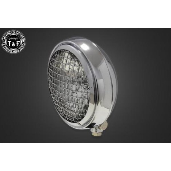 5.75in グリルヘッドライト(メッキ)クリアーレンズ+ステーC イントルーダーLC250