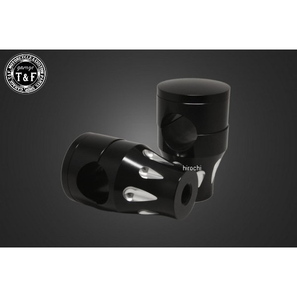 スティード400 ステルスハンドルポスト2インチ(ブラック)