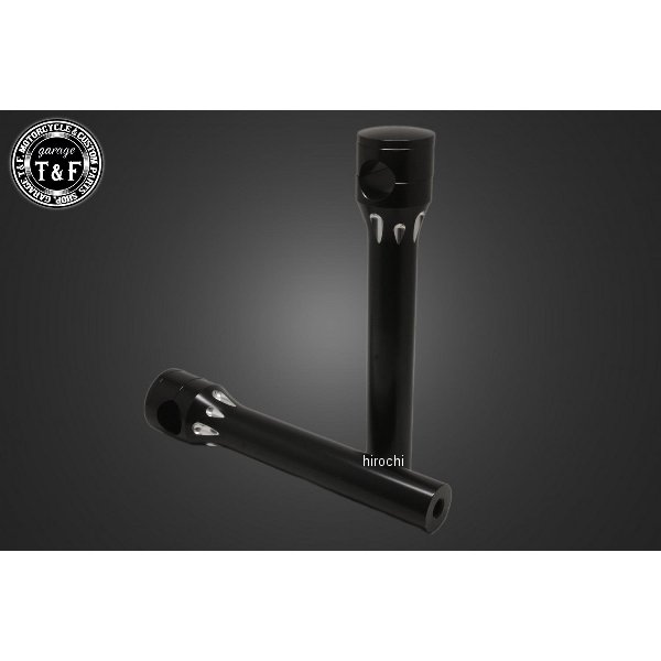 イントルーダー400クラシック ステルスハンドルポスト8インチ(ブラック)