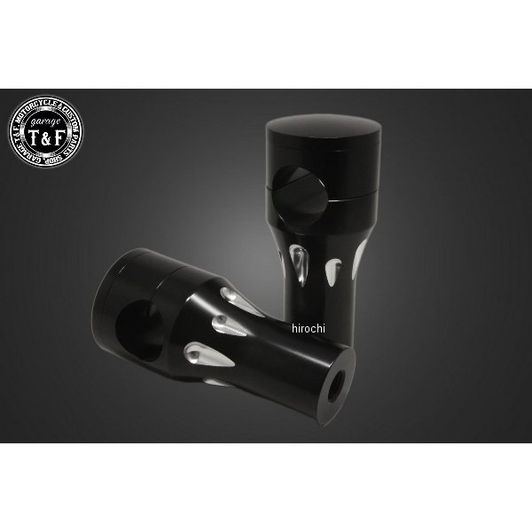 イントルーダー400クラシック ステルスハンドルポスト3インチ(ブラック)