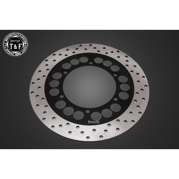 ドラッグスター400 フロントブレーキディスクローター(コントラスト)