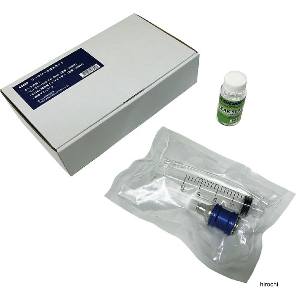 カーエアコン用 漏れ止め剤注入キット R134a対応 リークシール、注入器セット