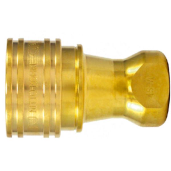 4SABRASSFKM 410-0481 SPカプラ タイプA 真ちゅう製 ふっ素ゴムFKM X-100(07918)