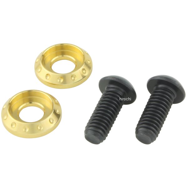 マシンドライセンスプレートホルダーセット シャンパンゴールド