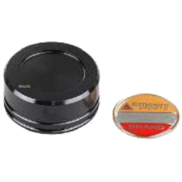 マスターシリンダーキャップ 35mm ホンダ、ヤマハ、カワサキ 黒