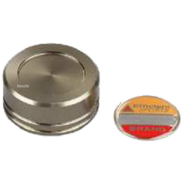 マスターシリンダーキャップ 35mm ホンダ、ヤマハ、カワサキ チタン