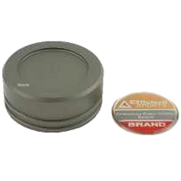 マスターシリンダーキャップ 35mm ホンダ、ヤマハ、カワサキ マットチタン