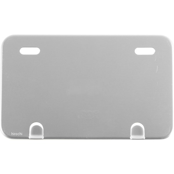 ライセンスプレート 50cc-125cc Sサイズ アルミ シルバー