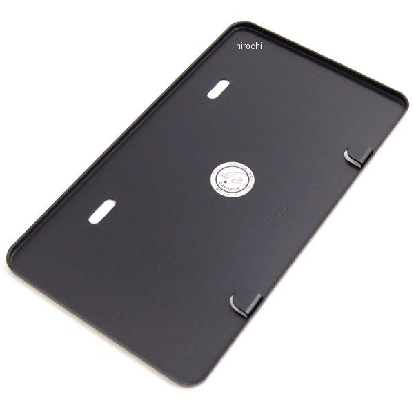 ライセンスプレート 250cc- Lサイズ アルミ 黒