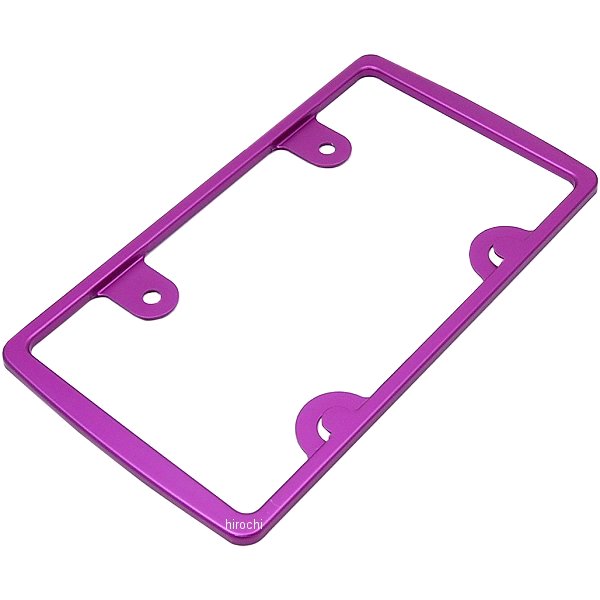 ライセンスフレーム 250cc- Lサイズ アルミ ブルーベリー