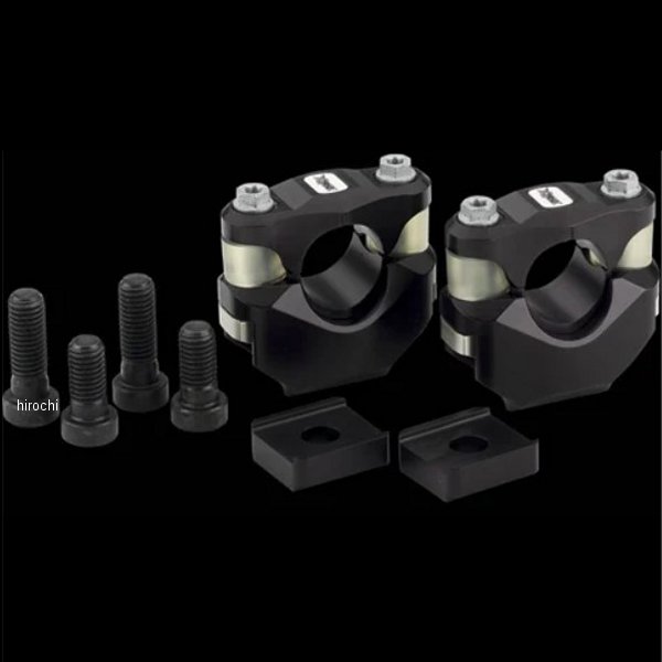 XTRIG PHDSマウントキット 22ｍｍハンドルバー用 現行タイプ12ｍｍボルト用 ブラック